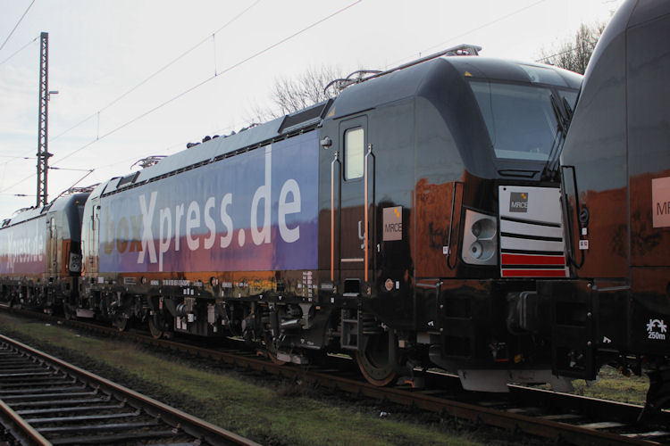 Die X4E-851 am 18.01.2014 in Hamburg Harburg