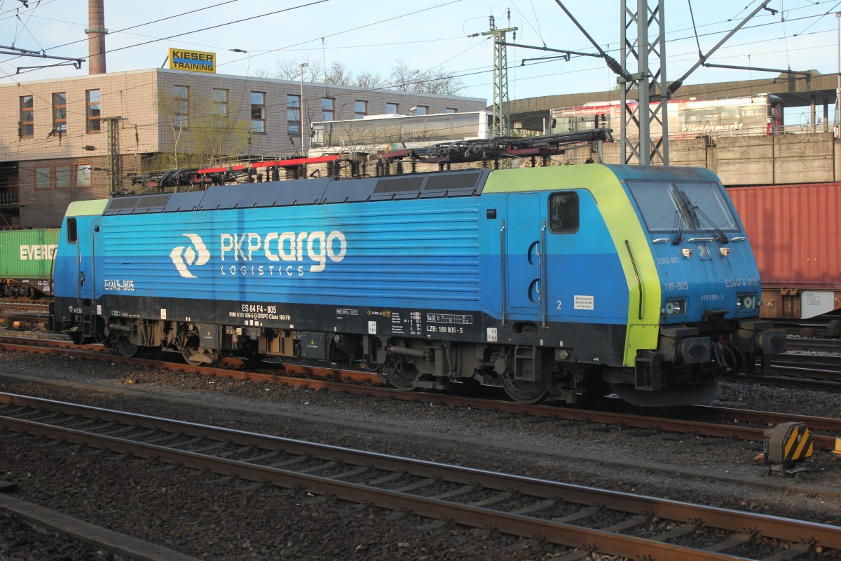 PKP Cargo Schlummert noch am Morgen des 17.04.2014 in Hamburg Harburg.