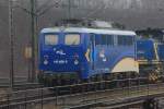BR 140/331017/evb-logistik-140-866-5-steht-abgestellt evb Logistik 140 866-5 steht abgestellt in Hamburg Harburg am 05.03.2014