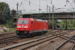 BR 185/364444/db-185-250-8-auf-lz-fahrt DB 185 250-8 auf Lz fahrt durch Hamburg Harburg am 30.08.2014