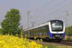 NWB ET 440 221 als Regio-S-Bahn nach Verden (Aller) am 26.04.2014 in Bremen-Mahndorf