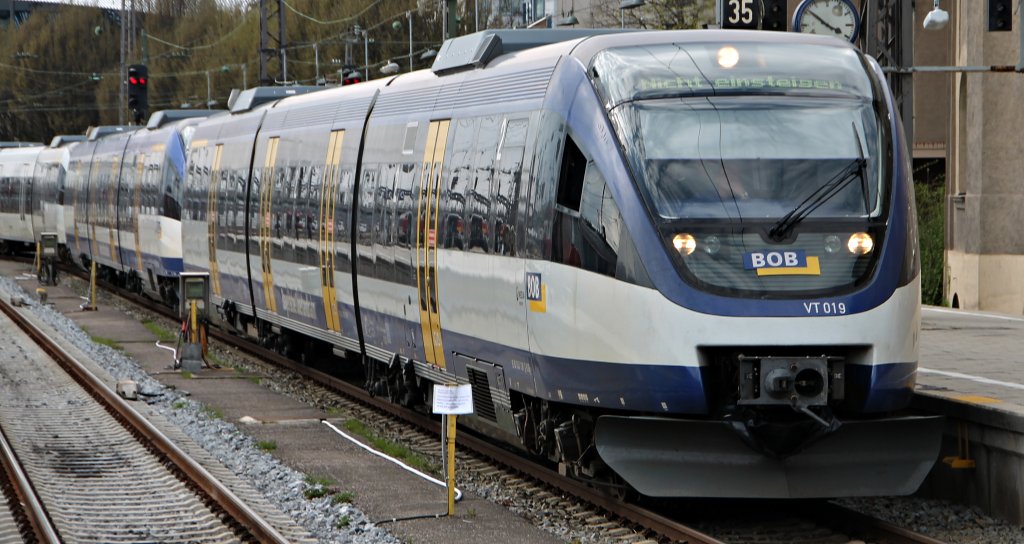 BOB VT 019 in M�nchen am 3.4.2012!