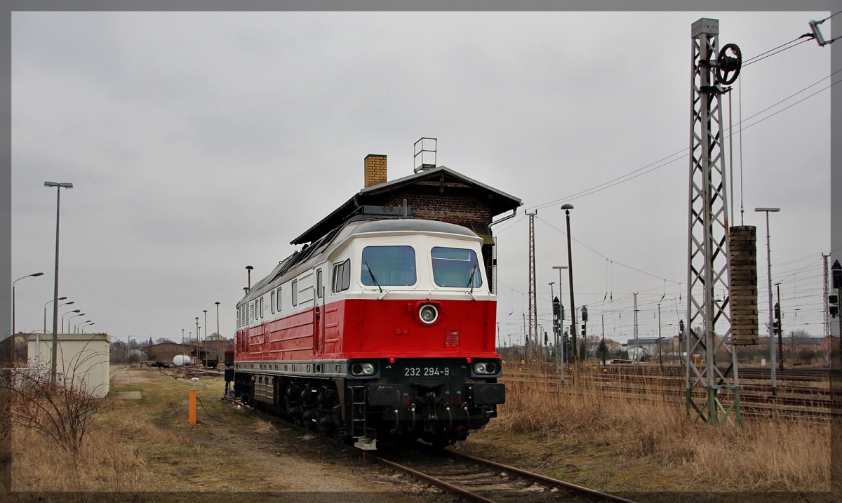 232 294 in Angermünde abgestellt am 12.03.2016