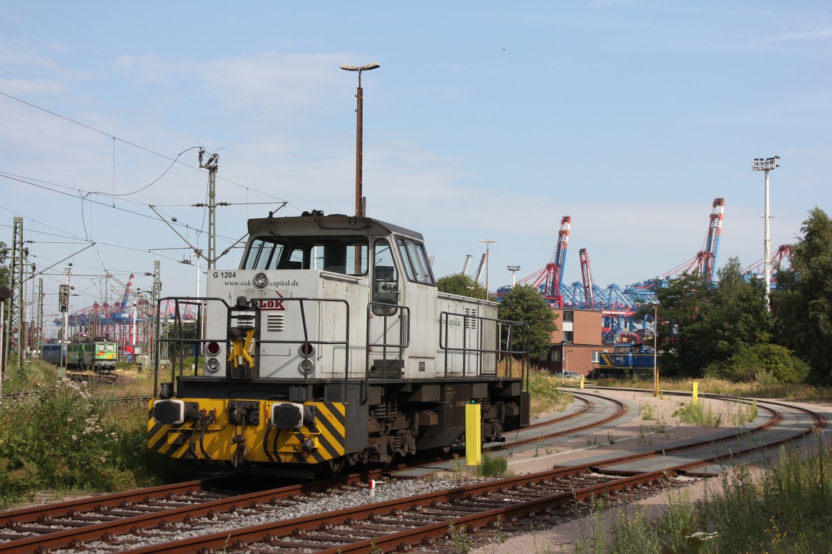 276 013-6 steht Abgestellt im Hamburger Hafen am 24.07.2014.