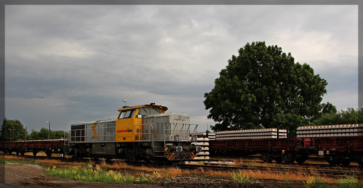 277 031 der LDS in Möllenhagen abgestellt am 08.07.2015