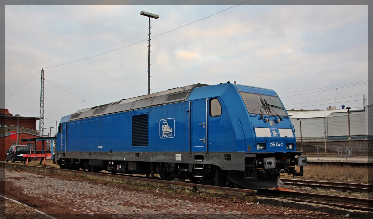 285 104 der Press abgestellt in Waren an der Müritz am 10.03.2016