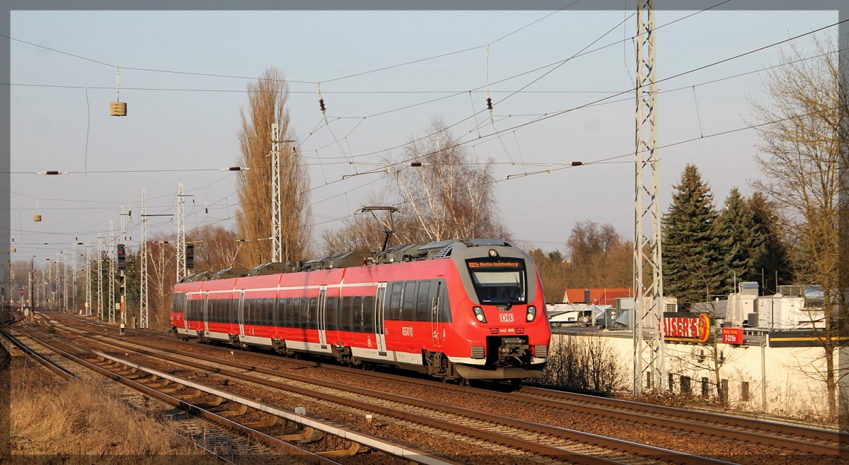 442 315 in Berlin-Karow am 19.3.2015