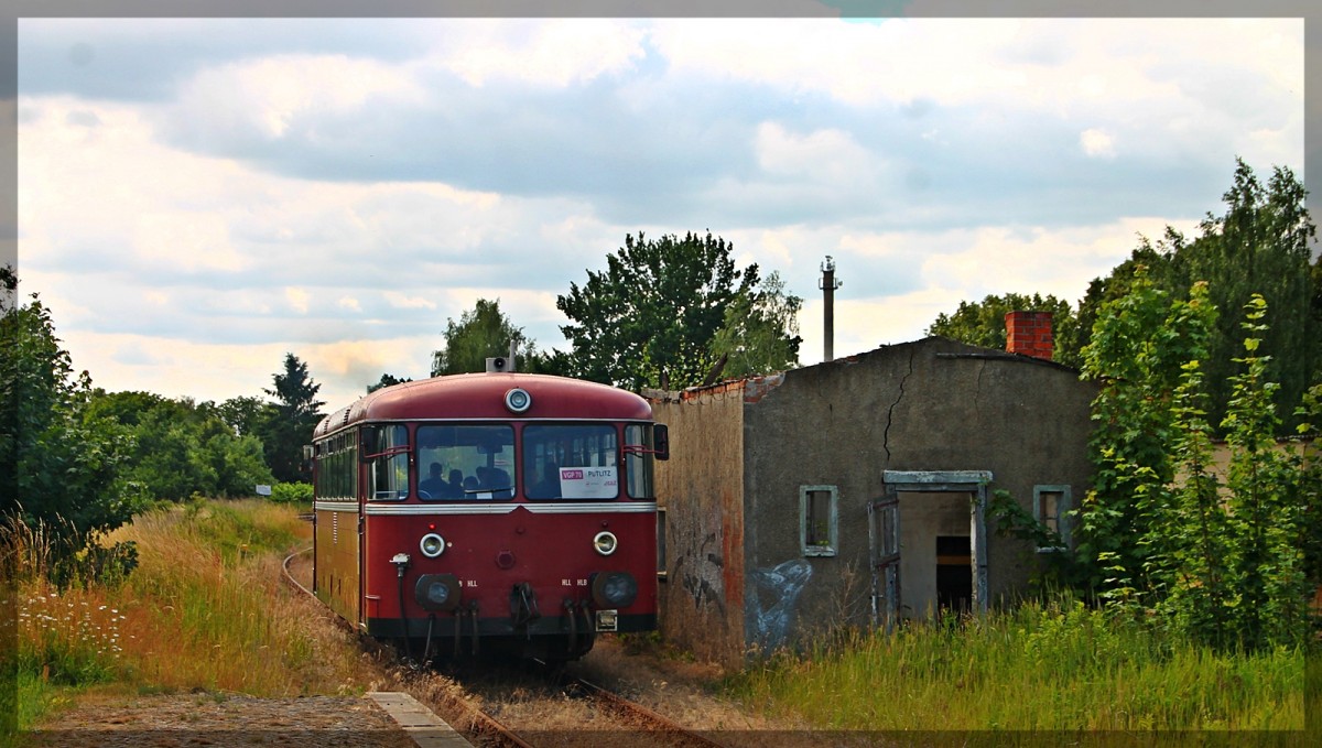 798 610 der HANS/EGP als VGP 70 nach Putlitz in Pritzwalk am 20.06.2014