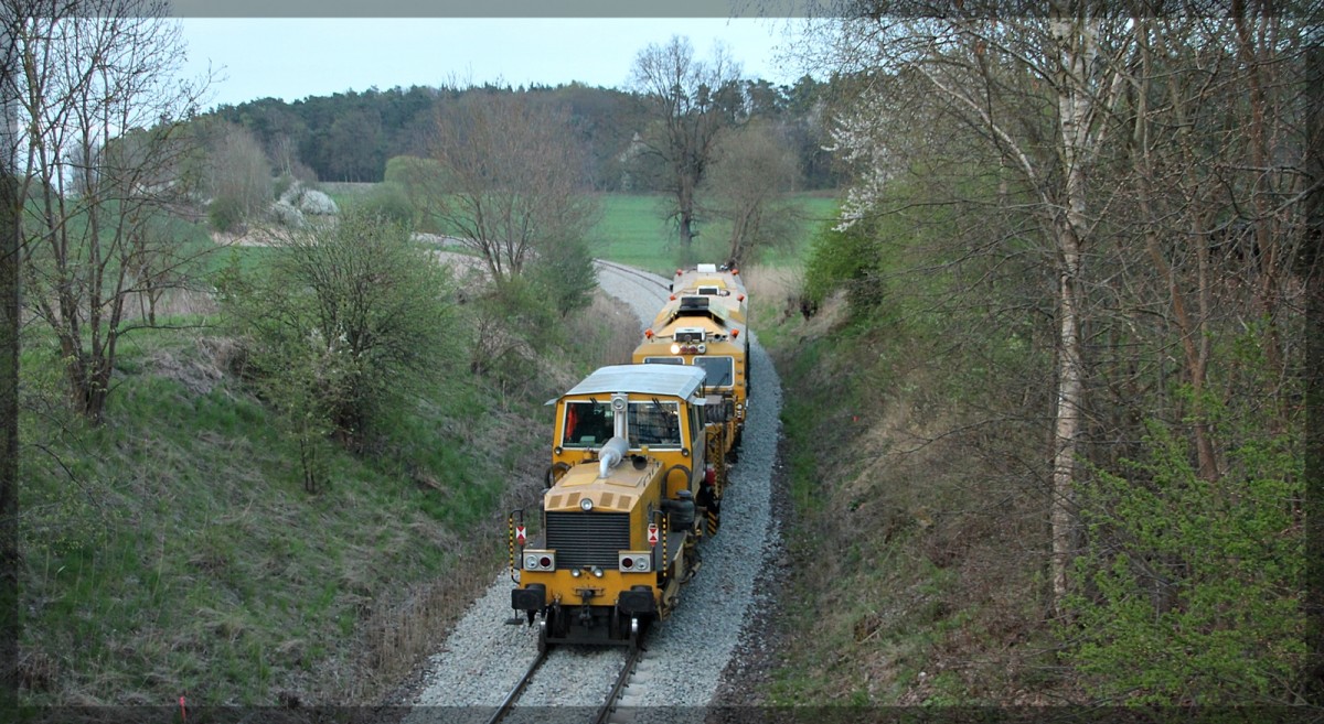 Nachschuss auf den Spitzke Bauzug in Klein Plasten am 26.04.2015