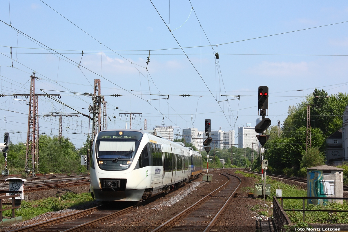 NordWestBahn 643 129 | Essen West.