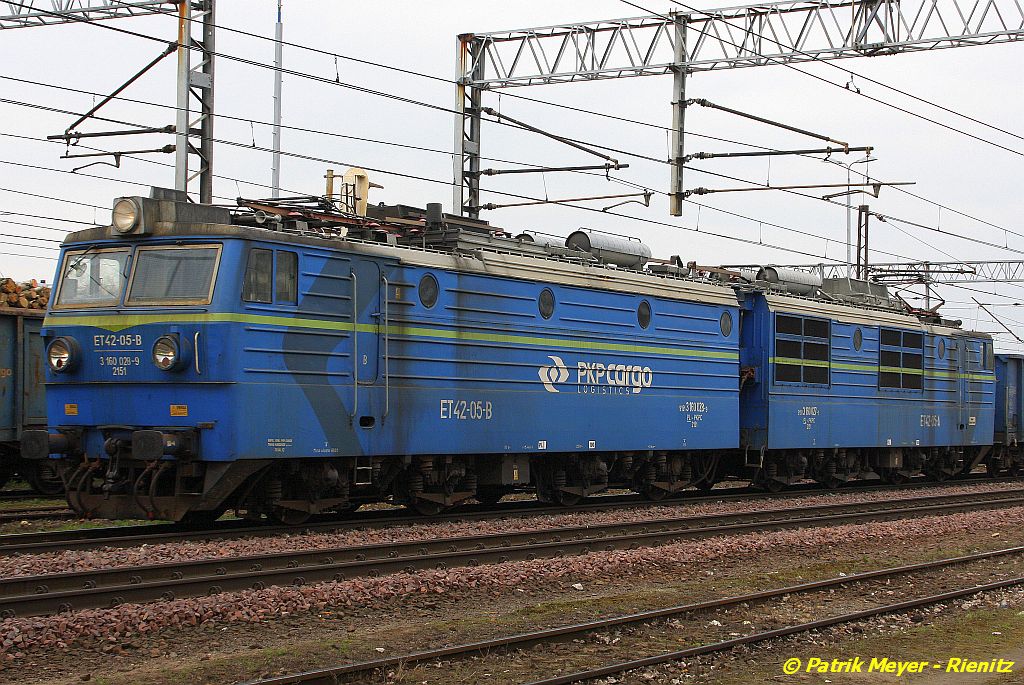 PKP ET42-05 in Inowroclaw (Polska) am 07.04.2014