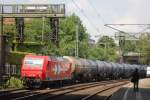 BR 145/356080/hgk--rhc-145-cl-012-mit HGK /  RHC 145-CL 012 mit Kesserwagen durch Hamburg Harburg am 26.07.2014