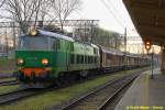 PKP ET22 - 748 mit Güterzug in Pila Glowna (Polska) am 08.04.2014