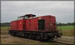 203 121 der BBL abgestellt in Möllenhagen am 09.10.2014