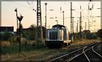 111 001 der Captrain/ITL in Neubrandenburg abgestellt am 03.06.2015.