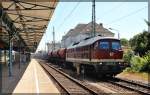 231 012 der WFL bei Rangierarbeiten in Neubrandenburg am 07.07.2015