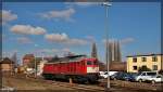 232 909 abgestellt in Waren (a.d.Müritz) am 16.03.2016