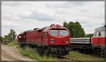 250 008  V330.05  der HVLE in Möllenhagen abgestellt am 29.05.2015