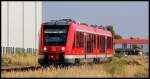 623 021 als RE4 nach Pasewalk am 18.09.15 in Torgelow