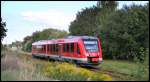 623 021 als RE4 nach Pasewalk am 18.09.15 in Torgelow