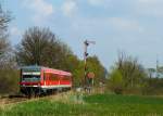 628 650 10min hinter Neubrandenburg auf dem Weg nach L�beck am 17.4.2011