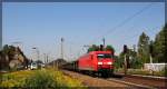 145 044 bei der Durchfahrt von Leipzig - Thekla am 21.08.2015 