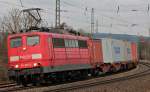 Die 151 069 bei Fulda am 2.4.2012!