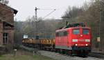 Die 151 069 in Vollmerz am 4.4.2012!