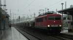 Eine 155 der MEG in Waren an der M�ritz am 12.8.2011