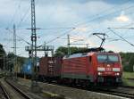 Die 189 009 in Hagenow Land am 8.7.2011