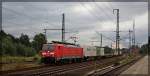 189 010 in Hagenow Land am 19.09.2015 von Hamburg kommend in Berlin