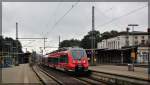442 338 als RE7 nach Wismar in Ludwigslust am 19.09.2015